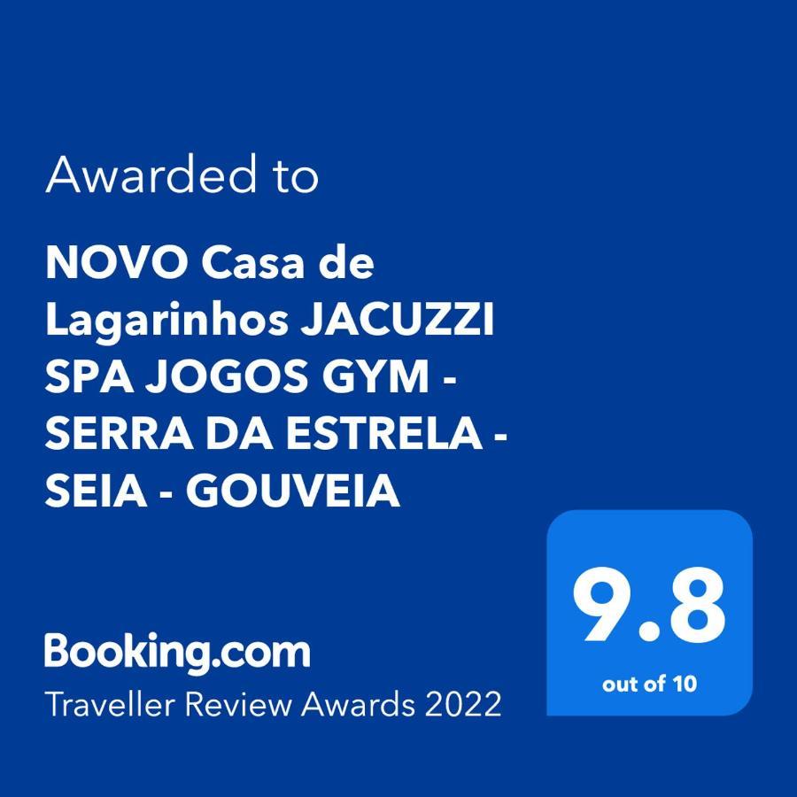 Casa De Lagarinhos Jacuzzi Spa Jogos Gym - Serra Da Estrela - Seia - Gouveia Говея Экстерьер фото